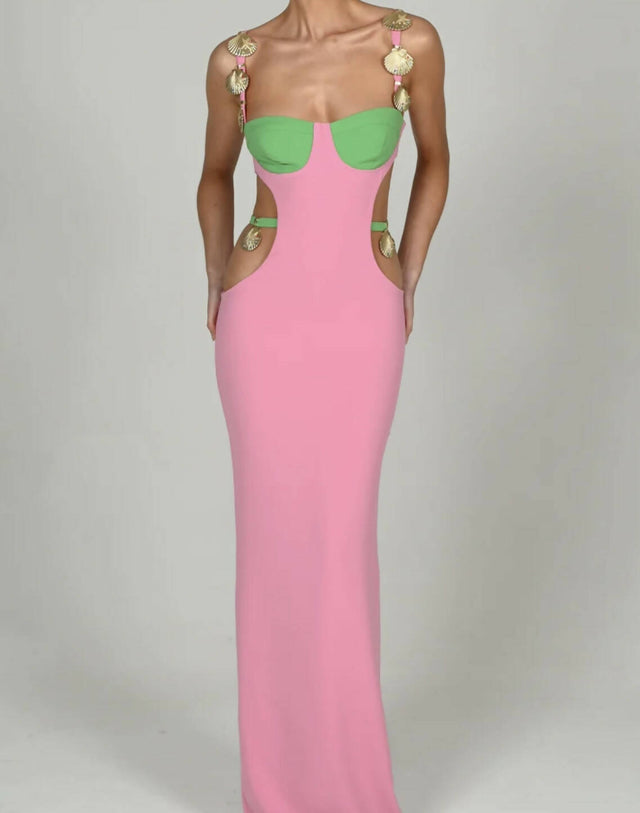 The Dolls House Oceana Maxi Dress - 8 / Multi - Dresses