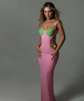 The Dolls House Oceana Maxi Dress - 8 / Multi - Dresses