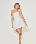The Ultimate Muse Strapless Dress Odd Muse White - 8 / White - Dresses