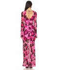 The Wolf Gang Lottie Maxi Dress Chocolate Floral Size S/AU 8 - 8 / Multi - Dresses
