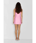 The Wolf Gang Luvia Beaded Mini Dress Pink Size S - 8 / Pink - Dresses