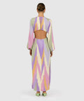 The Wolf Gang Marrakesh Maxi Dress - 6 / Multi - Dresses