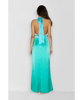 The Wolf Gang Oahu Slip Maxi Dress Aquamarine Size S & M - Dresses
