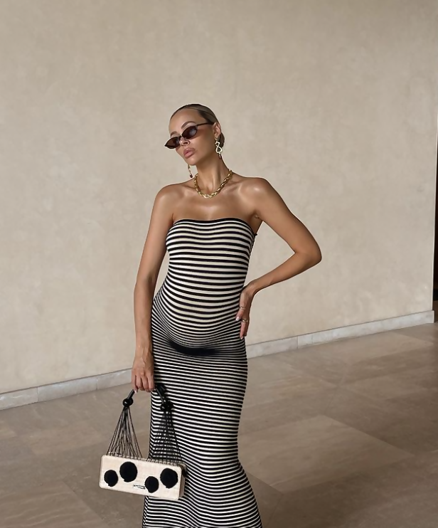 The Wolfgang Sunmor Knit Maxi - 10 / Black - Dresses