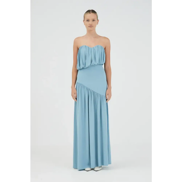 Third Form Seraphic Strapless Maxi Dress Aquatic - Dresses