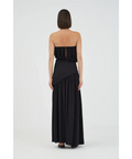 Third Form Seraphic Strapless Maxi Dress Black - Dresses