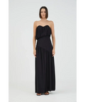 Third Form Seraphic Strapless Maxi Dress Black - Dresses