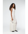 Third Form - Third Form Visions Lace Frill Dress - Cream Polka Dot - Dresses