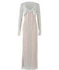 Tiger Mist Sopha 2 Piece Maxi Dress - 8 / White - Dresses
