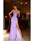 TINA HOLLY TE215 in Fuchsia Pink (10) Lilac (8) & Royal Blue (12) - Dresses