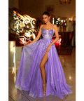 Tina Holly TE216 Royal Blue (size 8) & Purple (size 10) - Dresses