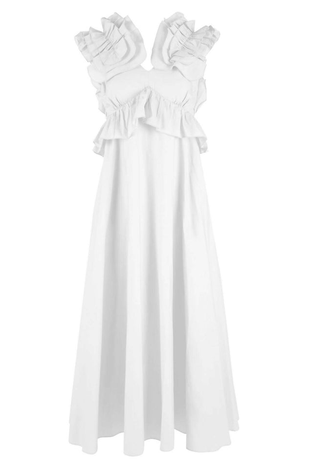 Trelise Cooper Got the Frills for You White - 8 / White - Dresses