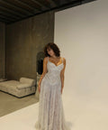 Tuscany Gown - 8 / Silver - Dresses