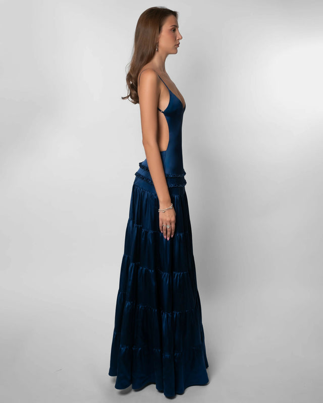 Fenity Raven Gown Blue Size 6,8