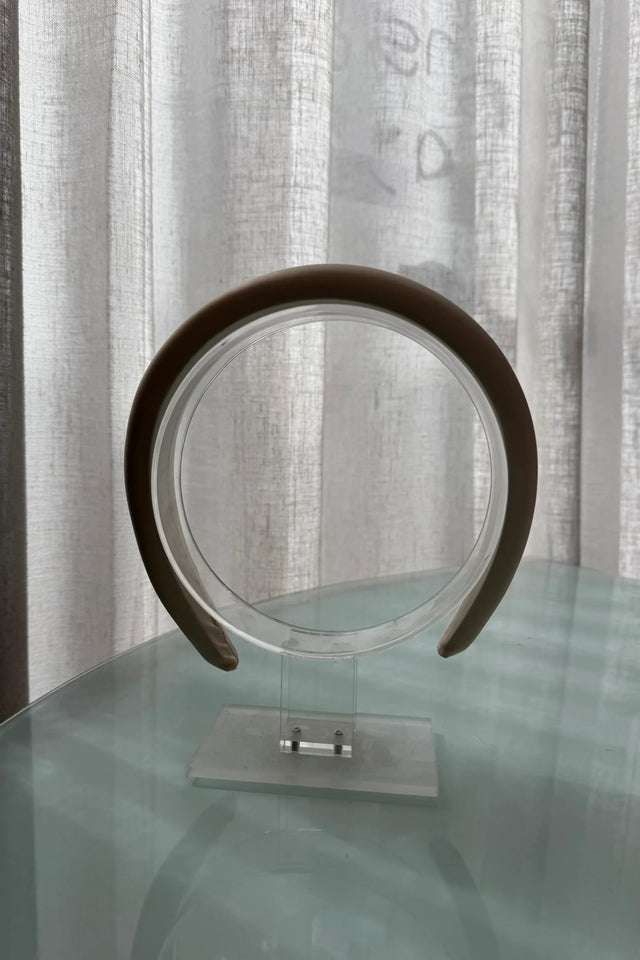 The Luxe Closet Australia Cream Padded Headband