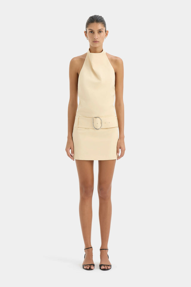 Sir Sabina Belted Mini Dress