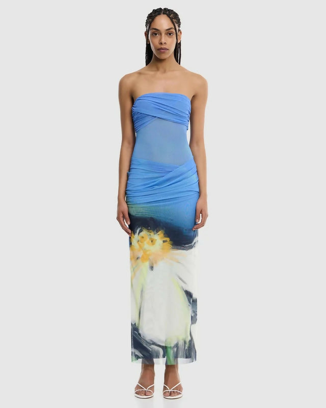 Significant Other Ceira Strapless Maxi Dress