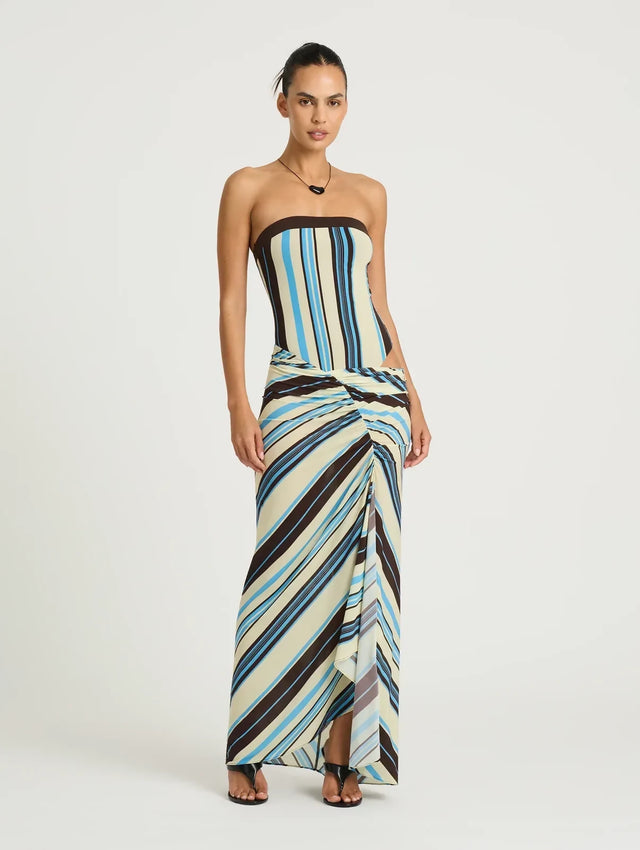 Benni Rumi Strapless Maxi Ocean Strap
