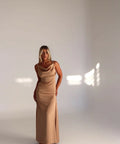 Vanina Kirsten Gown Rose Gold - 8 / Rose Gold - Dresses