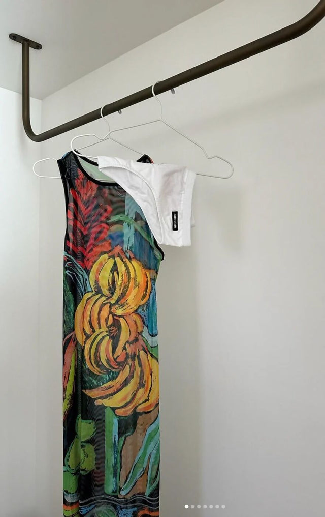 Venroy Mesh Tank Dress - 12 / Multi - Dresses