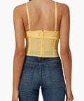 Viktoria & Woods Omega Bustier Yellow - 4 / Yellow - Tops