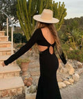 VRG GRL Vibes Are Real Knit Maxi Dress - 10 / Black - Dresses