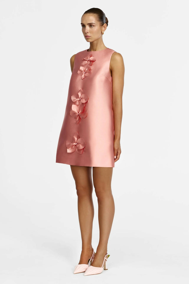 Acler Medora Mini Dress Pink