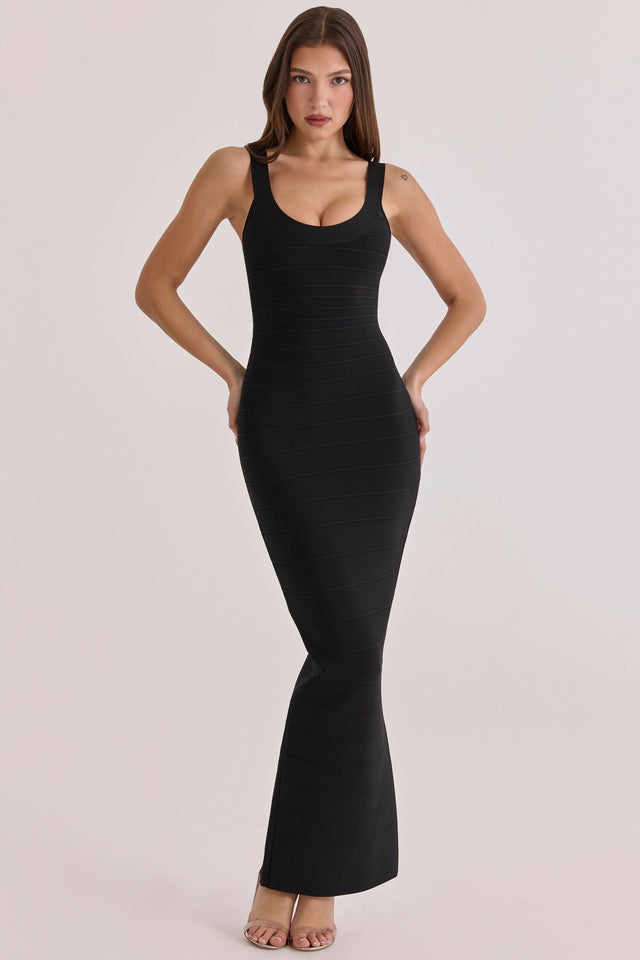 HOUSE OF CB The OG Black Maxi Dress