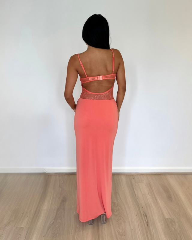 Benni Stefania Maxi Dress Grapefruit