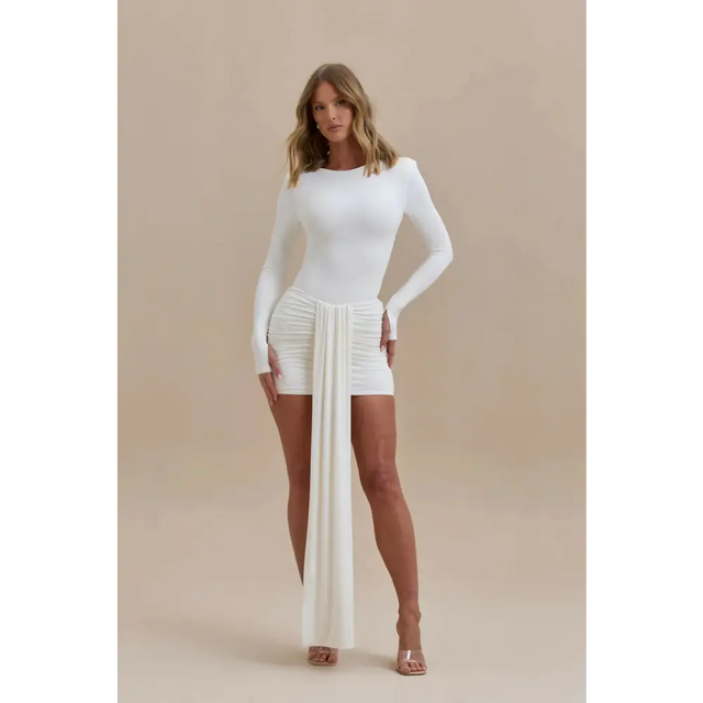 Wander doll ‘Nara’ Draped Set - 6 / White - Outfit Sets
