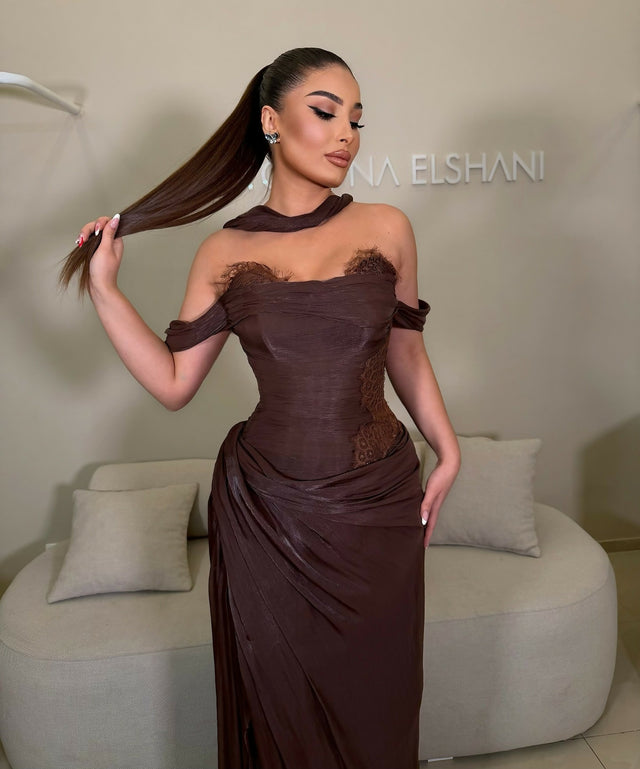 Fatgzona Elshani Midnight Coco Gown