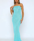 White Fox Boutique Ascension Maxi Dress Aqua - 6 / Blue - Dresses