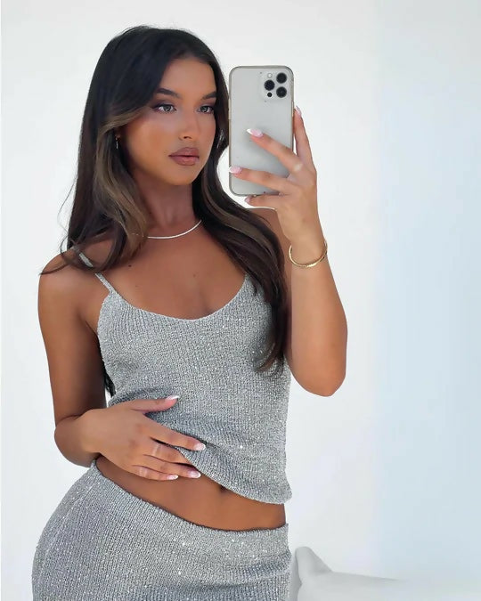 White Fox Love Galore Star Shining Set Silver Grey - 8 / Silver Grey - Dresses