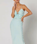 Winona Azure Maxi Dress - 12 / Blue - Dresses