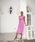 Winona Morado Midi Dress - Sale - 6 / Pink - Dresses