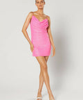 Winona Zadi Mini Dress - 8 / Pink - Dresses