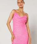 Winona Zadi Mini Dress - 8 / Pink - Dresses