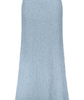 With Harper Lu Baby Blue Textured Halter Set - Outfit Sets
