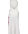 With Harper Lu Cowl Slip Dress White Rose - 6 / Print - Dresses