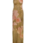 With Harper Lu Mesh Leopard Slip Maxi Dress - 8 / Print - Dresses