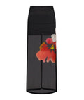 With Harper Lu Mesh Tank & Skirt Set| Black Floral - 6 / Multi - Outfit Sets