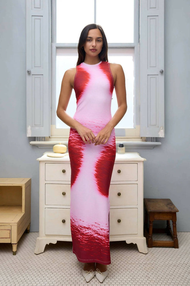 With Harper Lu Racer Dress | Isola Ocean - 8 / Multi - Dresses