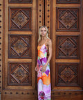 With Harper Lu Riviera Slip Dress - 6 / Multi - Dresses