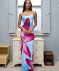 With Harper Lu Sky Lily Midi dress - Dresses