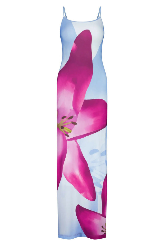 With Harper Lu Sky Lily Midi dress - Dresses