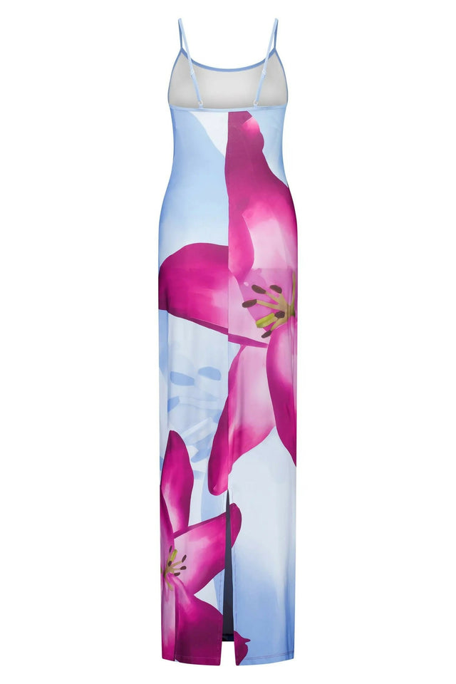 With Harper Lu Sky Lily Midi dress - Dresses