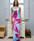 With Harper Lu Sky Lily Midi dress - Dresses