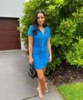 With Jean Alexa Mini Blue - 6 / Blue - Dresses