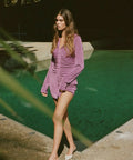 With Jean Andy Mini Purple - 8 / Purple - Dresses