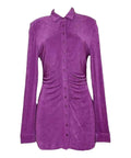 With Jean Andy Mini Purple - 8 / Purple - Dresses